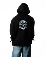 Wind Breaker haruka sakura black hoodie model back full view
